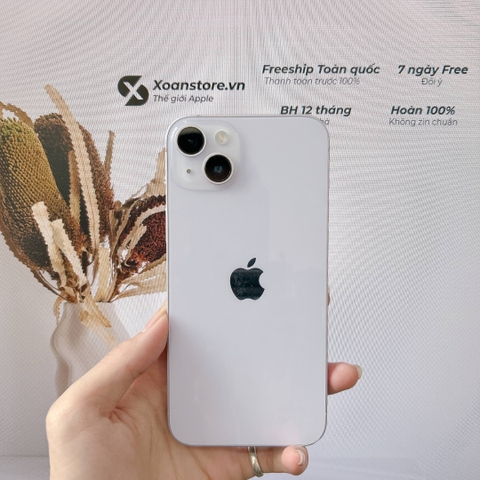 iPhone14 Plus Tím 128GB VN/A cũ-97%-P80-BH 12 tháng- CNKWMH