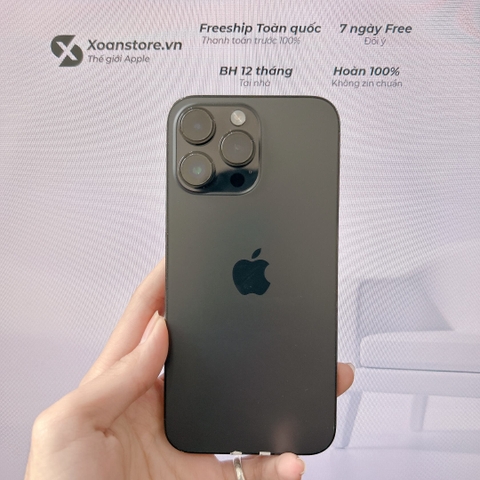 iPhone 14 Pro Max Đen 256GB Cũ- 99K-P82-VNA-BH 12 tháng-P9MQKX
