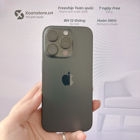 iPhone 15 Pro 512 GB Đen cũ -LL/A-99k-P94-BH 12 tháng-6N2HC5