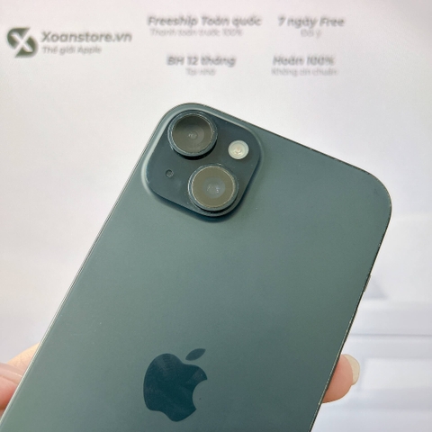 iPhone 15 Plus Đen 128GB LL/A Cũ- 99k-P90-BH 12 tháng -9TT972