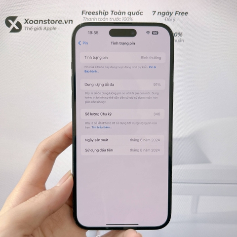 iPhone 15 Plus Đen 128GB LL/A Cũ- 99k-P90-BH 12 tháng -9TT972