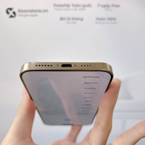 iPhone 16 Pro Max Sa Mạc 256GB Cũ VNA-99K-P92-BH 12 tháng-90922L