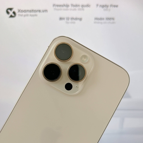 iPhone 16 Pro Max Sa Mạc 256GB Cũ VNA-99K-P92-BH 12 tháng-90922L