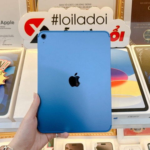 iPad Gen 11 Xanh 128GB 5G Cũ - 99K-LL/A-BH 12 tháng-X22XT7