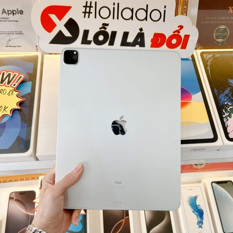 iPad Pro 12.9 M1 Bạc 128GB cũ 5G -99K-P86-ZA/A-BH 12 tháng-D40WR4