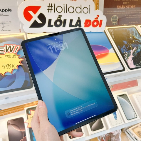iPad Pro 11 M1  Xám 128GB cũ Wifi -99K-P91-BH 12 tháng-979Y30