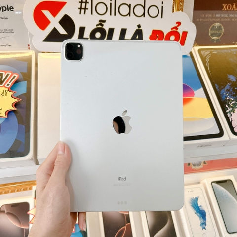 iPad Pro 11 2020 Bạc 128GB cũ Wifi -99K-P82-LLA-BH 12 tháng-MPPTRK