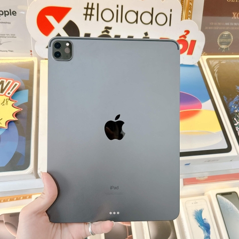 iPad Pro 11 2020 Xám 128GB cũ Wifi -99K-P100-LLA-BH 12 tháng-O7PV15