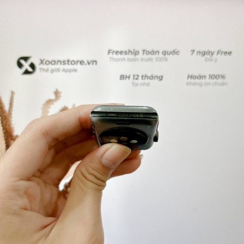 Apple Watch Series 3 nhôm 42mm Cũ GPS Đen -98K-BH 12 tháng- CZJ5X4