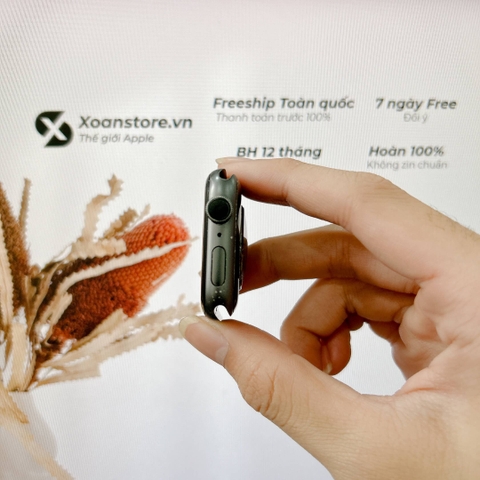 Apple Watch Series 4 nhôm 44mm Cũ GPS Đen-97k - P100_BH 12 tháng-P2KDHO