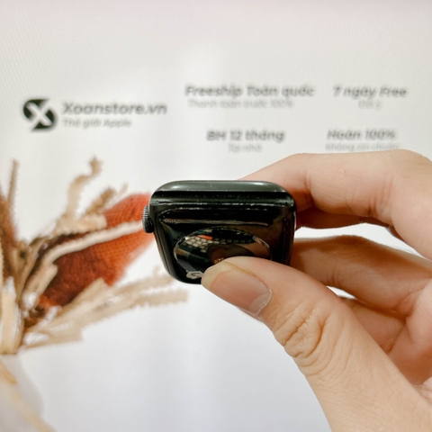Apple Watch Series 4 nhôm 44mm Cũ GPS Đen-97k - P100_BH 12 tháng-4PKDHO