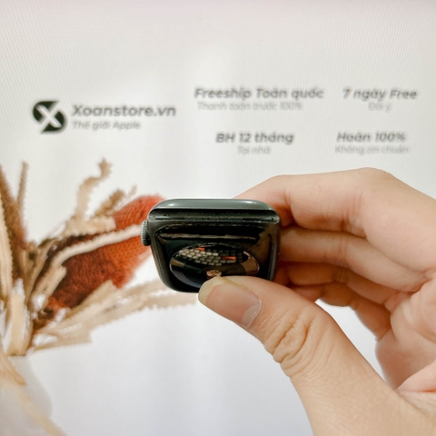Apple Watch Series 4 nhôm 44mm Cũ GPS Đen-97k - P100_BH 12 tháng-OJKDHO