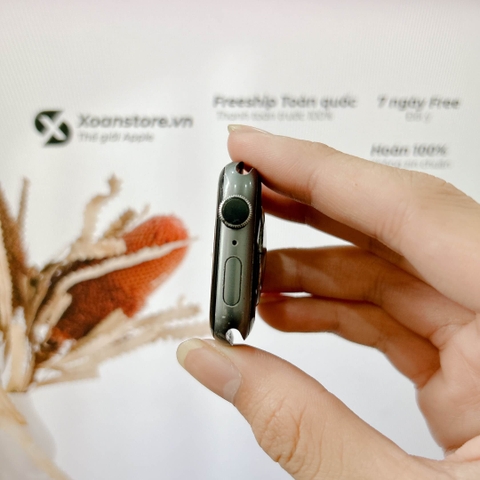 Apple Watch Series 4 nhôm 44mm Cũ GPS Đen-97k - P100_BH 12 tháng-OJKDHO