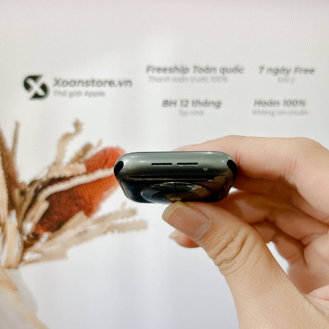 Apple Watch Series 4 nhôm 44mm Cũ GPS Đen-97k - P100_BH 12 tháng-OJKDHO