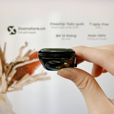 Apple Watch Series 4 thép 44mm Cũ Esim Đen-98k - P100_BH 12 tháng-1ZKDTV