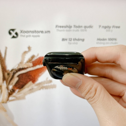 Apple Watch Series 4 thép 44mm Cũ Esim Đen-98k - P100_BH 12 tháng-1ZKDTV