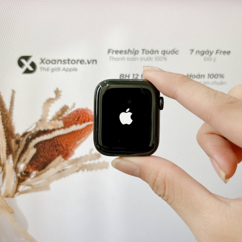 Apple Watch Series 4 thép 44mm Cũ Esim Đen-95k - P100_BH 12 tháng-CKKDTV