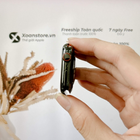 Apple Watch Series 4 thép 44mm Cũ Esim Đen-95k - P100_BH 12 tháng-CKKDTV