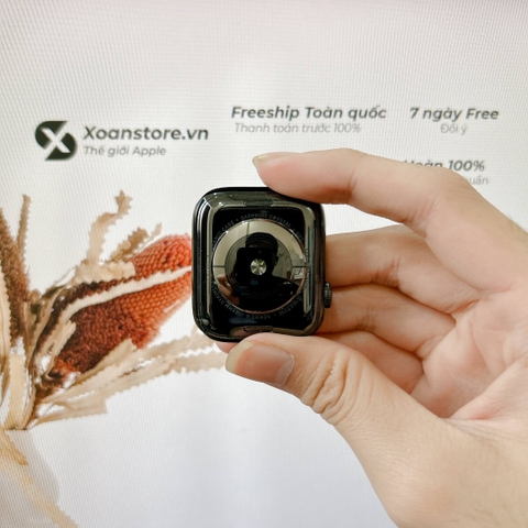 Apple Watch Series 4 thép 44mm Cũ GPS Bạc -99k - P100-BH 12 tháng-RHDTD