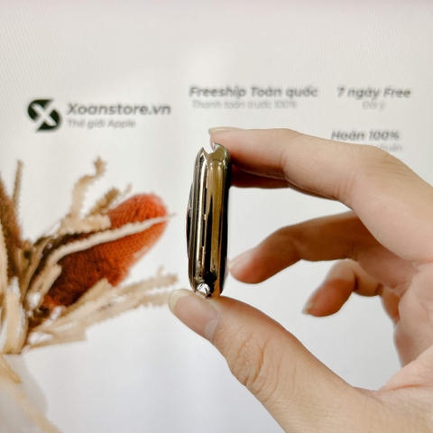 Apple Watch Series 4 thép 44mm Cũ GPS Vàng-99k - P100-BH 12 tháng-89KDTW