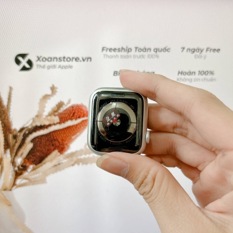 Apple Watch Series 5 Starlight 40mm Cũ GPSNhôm - 99K-P100-BH 12 tháng-WHMLCL