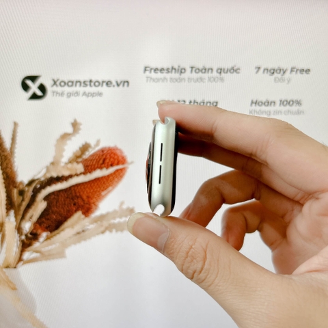 Apple Watch Series 5 Starlight 40mm Cũ GPSNhôm - 99K-P100-BH 12 tháng-WHMLCL