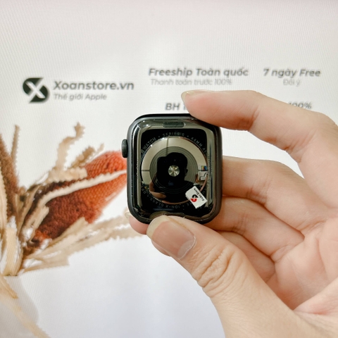 Apple Watch Series 5 Đen 44mm Cũ GPS Nhôm - 99K-P100-BH 12 tháng-TPMPTQ
