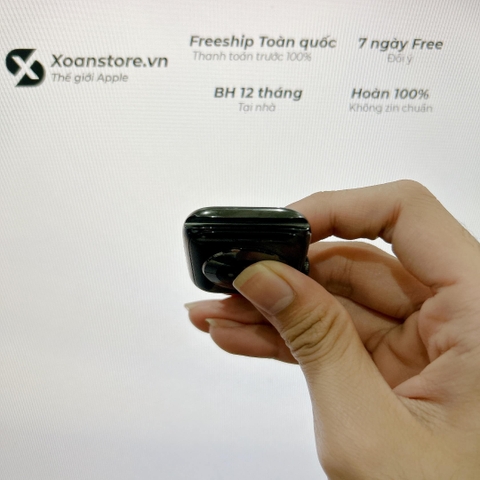 Apple Watch Series 6 Thép Đen 44mm Cũ Esim -99K-P80-BH 12 tháng-BRO206