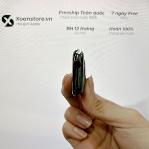 Apple Watch Series 6 Thép Đen 44mm Cũ Esim -99K-P80-BH 12 tháng-BRO206