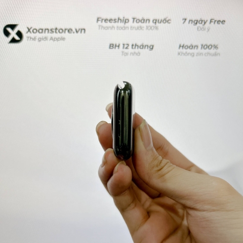 Apple Watch Series 6 Thép Đen 44mm Cũ Esim -99K-P80-BH 12 tháng-BRO206