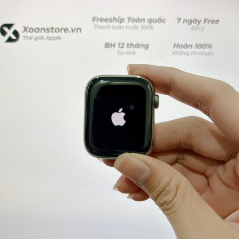 Apple Watch Series 8 thép bạc 45mm Cũ GPS-99K-P100-BH 12 tháng-XV4P1V