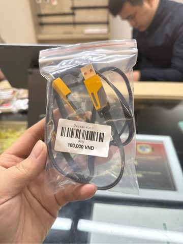 Cable sạc 4 in 1 nhanh 65W