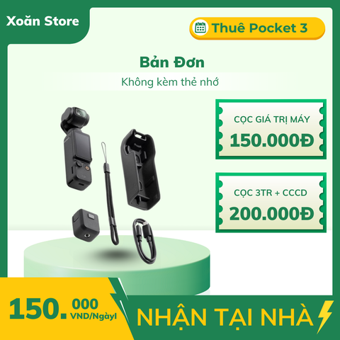 Cho thuê DJI Osmo Pocket 3 Creator Combo/ Đơn