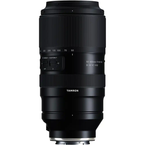 Ống kính TAMRON  50-400mm F4.5-6.3 Di III VC VXD For Sony E/ Nikon Z