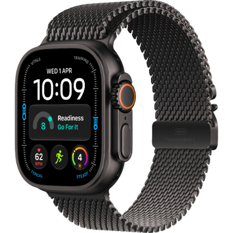 Apple Watch Ultra 4 Titanium Milaneese Loop Esim Mới