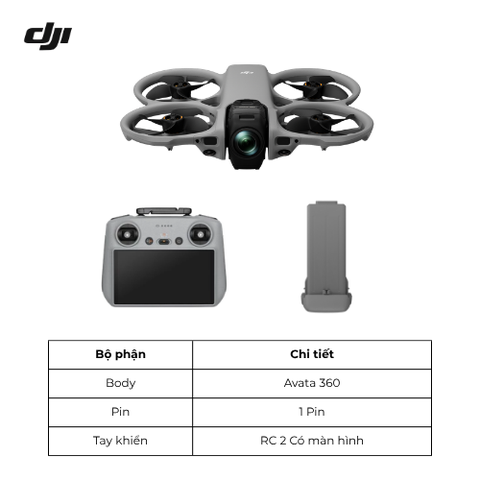 Flycam DJI Avata 360