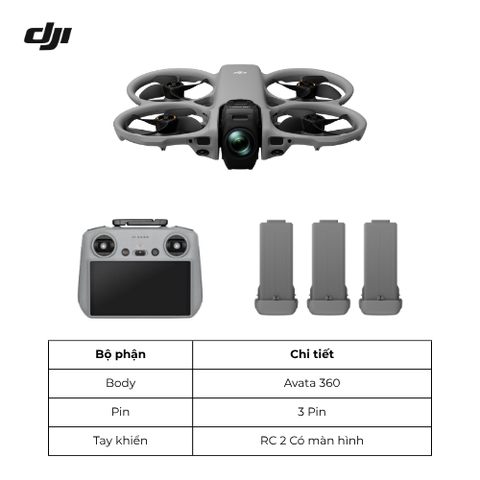 Flycam DJI Avata 360