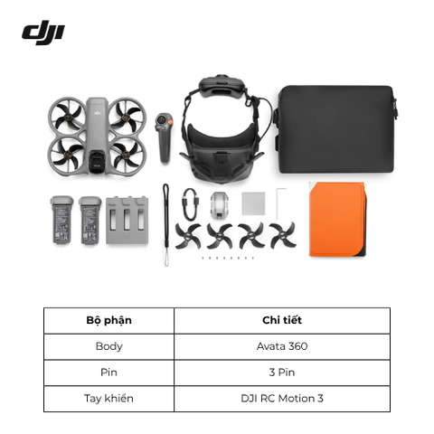 Flycam DJI Avata 360