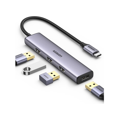Hub chuyển type c to 4 USB