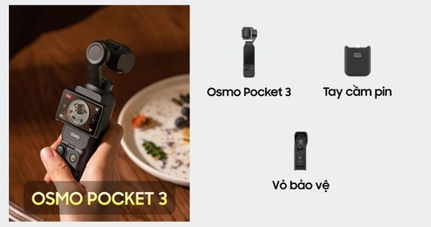 DJI OSMO POCKET 3 Cũ (Creator combo/ Đơn)