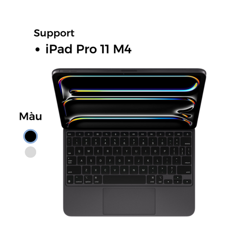 Bàn phím Magic Keyboard for iPad Pro M4 11" - Chính hãng