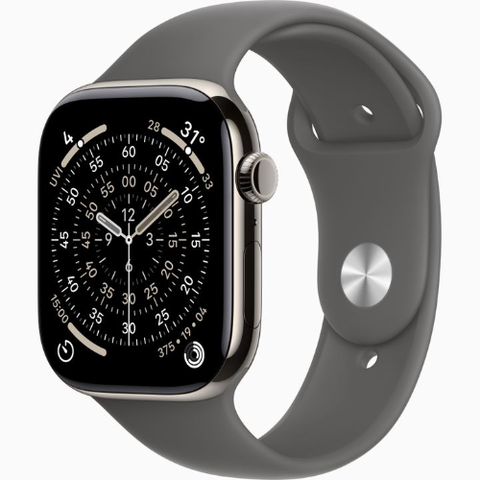 Apple Watch Series 11 Titan 46mm ESIM Dây Silicon