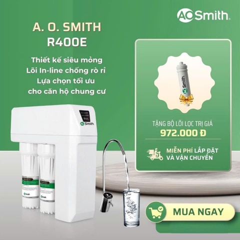Máy Lọc Nước A. O. Smith R400E