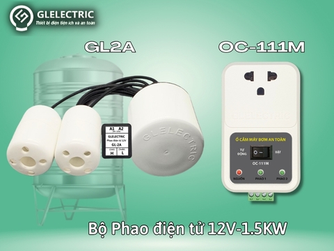 Phao điện tử - Phao điện 12V GL2A