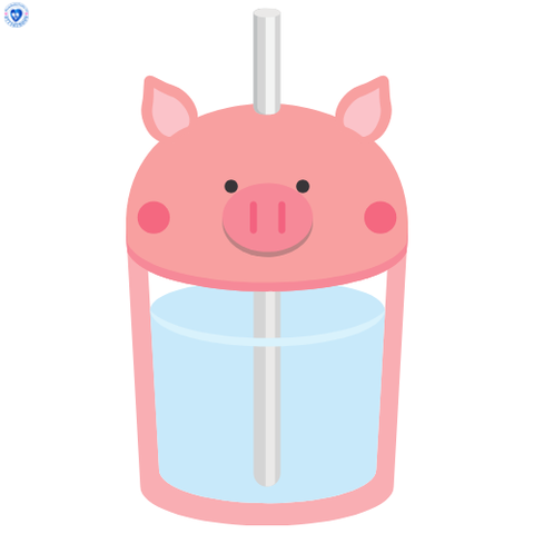 Bình nước - Cố tập uống