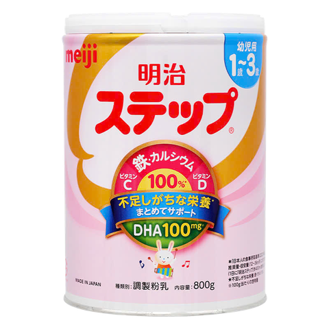 Sữa Bột Meiji 1-3 Step Milk Nội Địa Nhật 800g (1 – 3 tuổi)