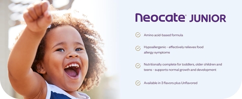 Neocate Junior Vanilla – Công Thức Không Gây Dị Ứng, Hỗ Trợ Tiêu Hóa Cho Trẻ