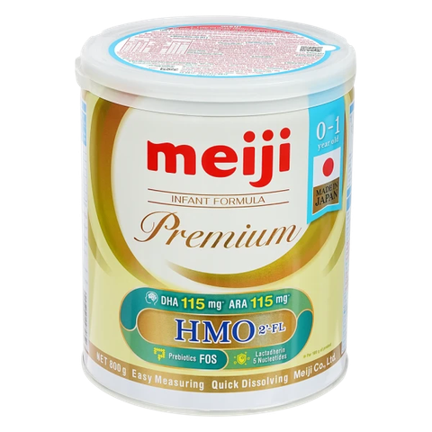 Sữa Meiji Infant Formula Premium 800g (0-12 Tháng) Có Tốt Không? Đánh Giá Toàn Diện Dưỡng Chất Vàng Cho Bé