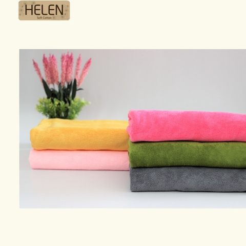 70cm*140cm - Khăn tắm cao cấp Helen cotton Tự nhiên - Bamboo sợi tre kháng khuẩn