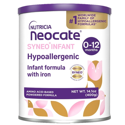 Sữa Neocate Syneo Mỹ 400g - Giải pháp tối ưu cho trẻ dị ứng đạm sữa bò, viêm ruột, hấp thu kém. Mua ngay tại Mum Baby Từ Dũ chính hãng, giao nhanh.